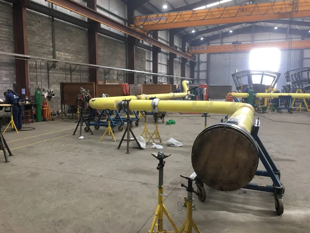 Pipework Fabrication: Structural & Piping Workshop